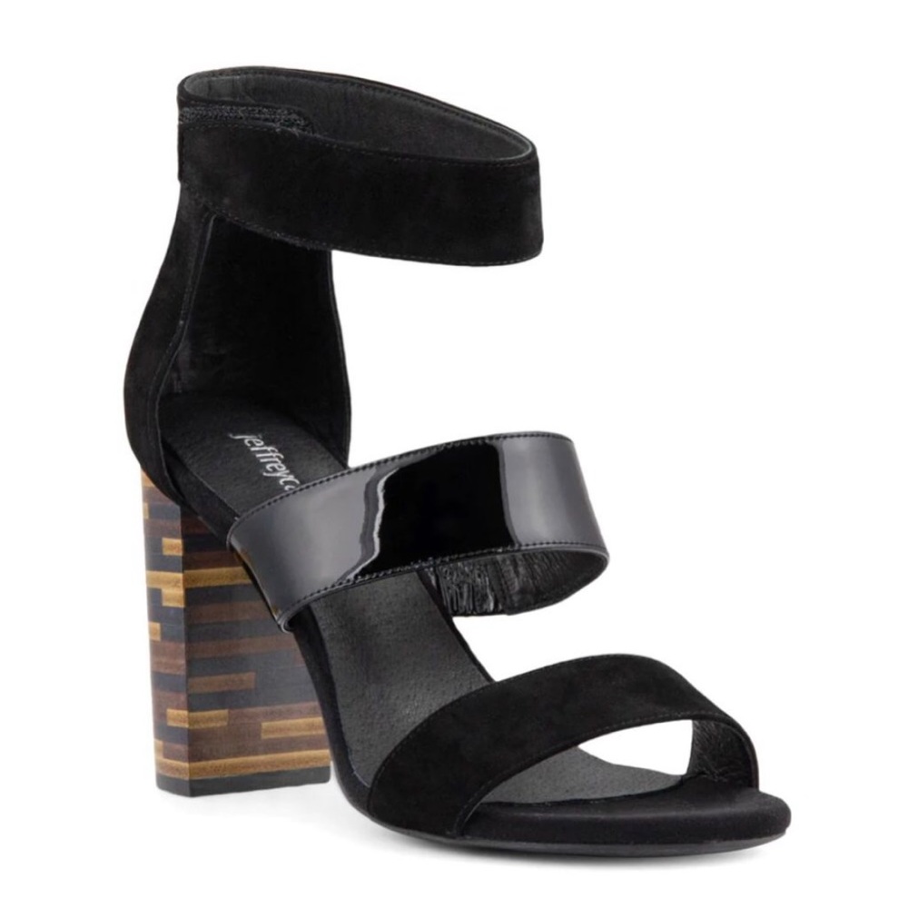 Women’s Jeffrey Campbell Adrena Wood Heeled Sandals